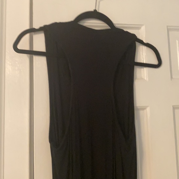 Floor length black dress - Picture 3 of 4